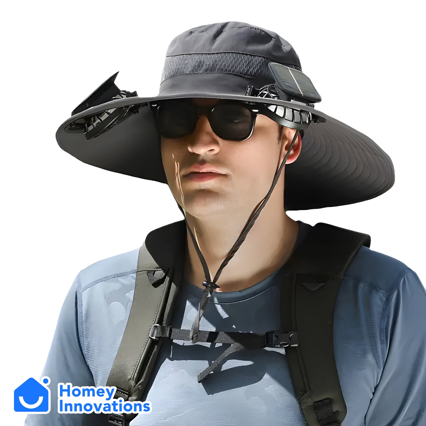 Homey Innovations™ Solar Fan Hat