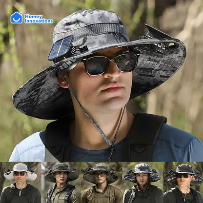 Homey Innovations™ Solar Fan Hat