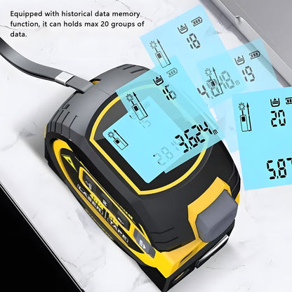 Homey Innovations™ 3-in-1 Laser Tape Measure