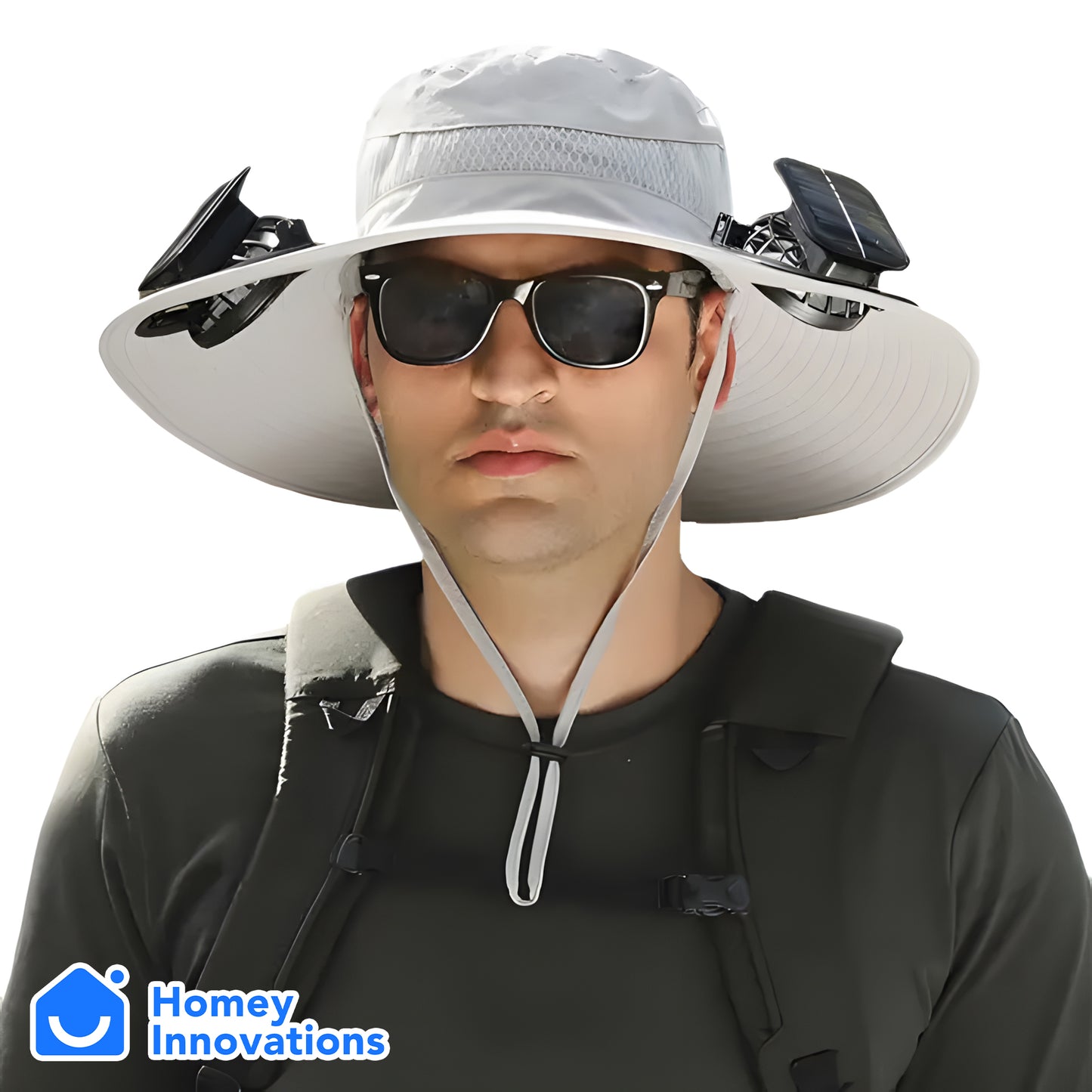 Homey Innovations™ Solar Fan Hat