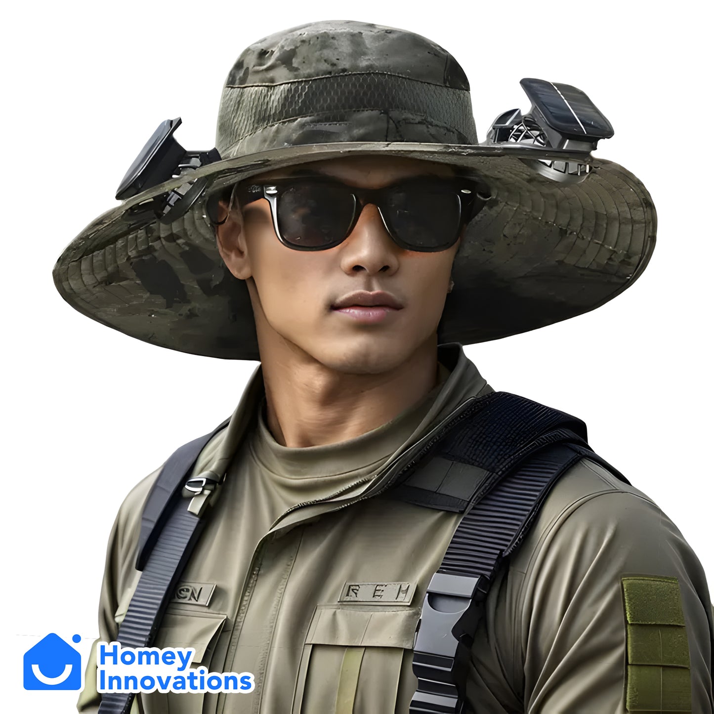 Homey Innovations™ Solar Fan Hat