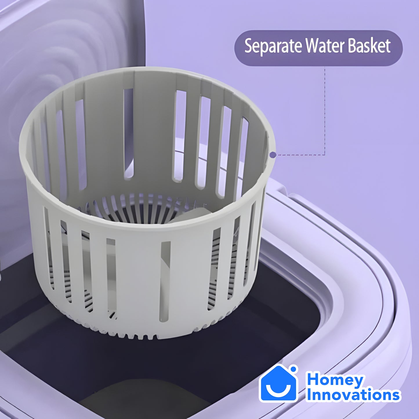 Homey Innovations™ Portable Washing Machine