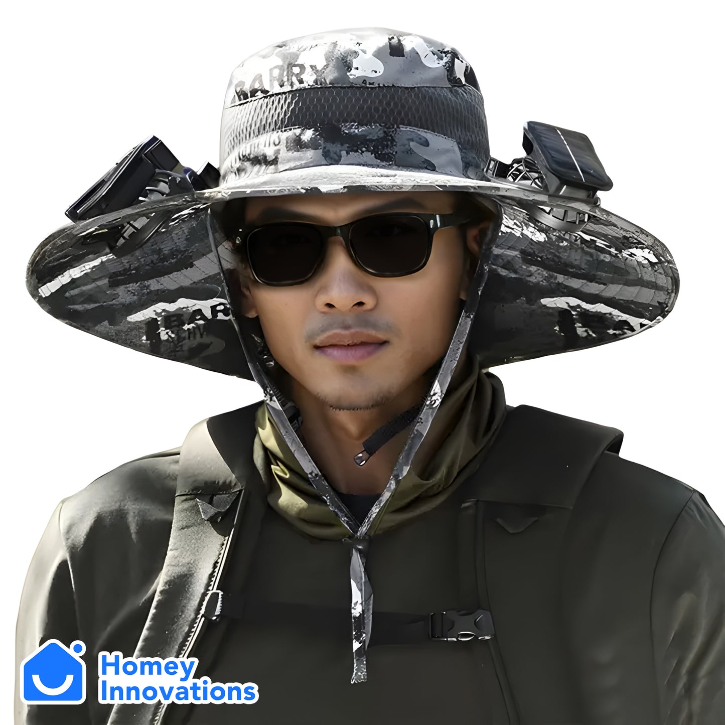 Homey Innovations™ Solar Fan Hat