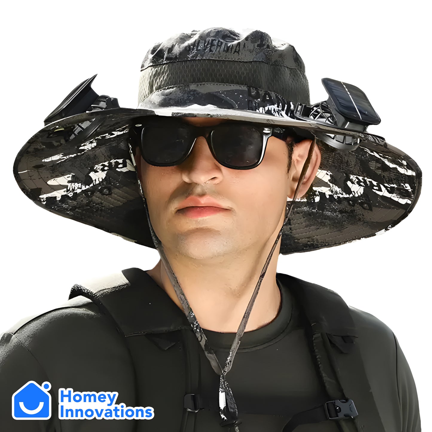 Homey Innovations™ Solar Fan Hat