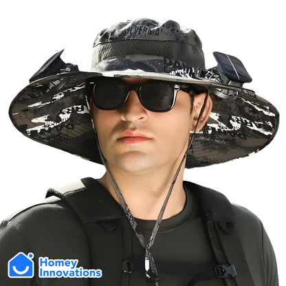 Homey Innovations™ Solar Fan Hat